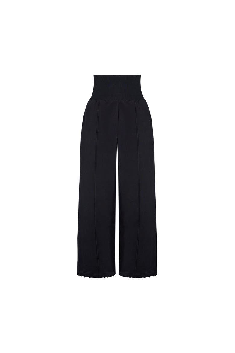 Pure Cotton Your *Itch Folded Sweatpant, Alternate, color, BLACK