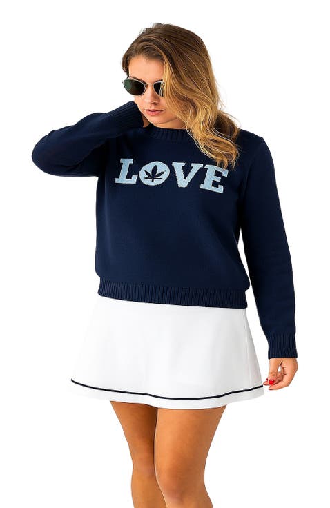 Intarsia "LOVE" Sweater