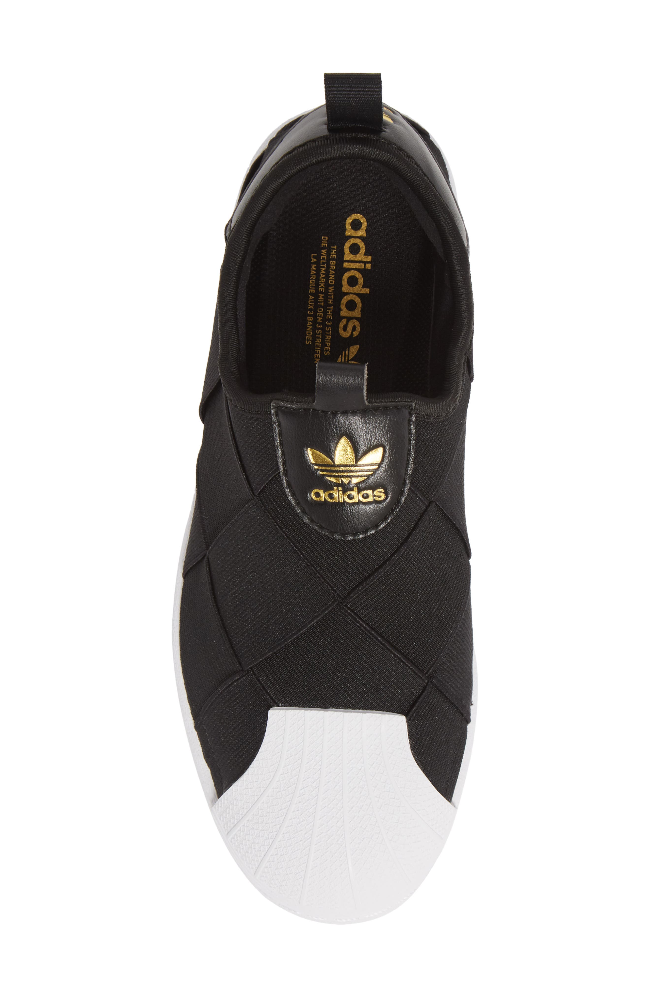 adidas Superstar Slip-On Sneaker, Alternate, color, 