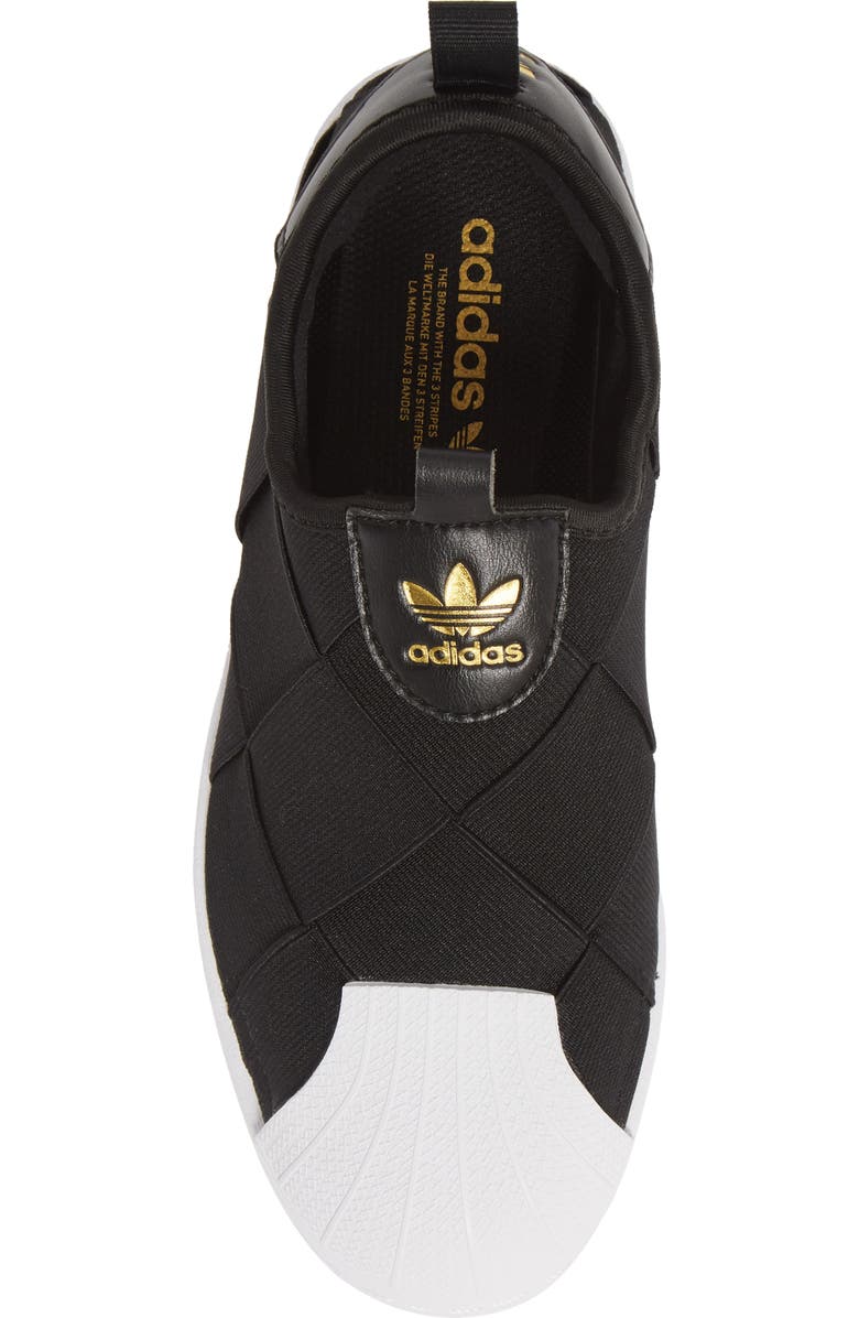 adidas Superstar Slip-On Sneaker, Alternate, color,