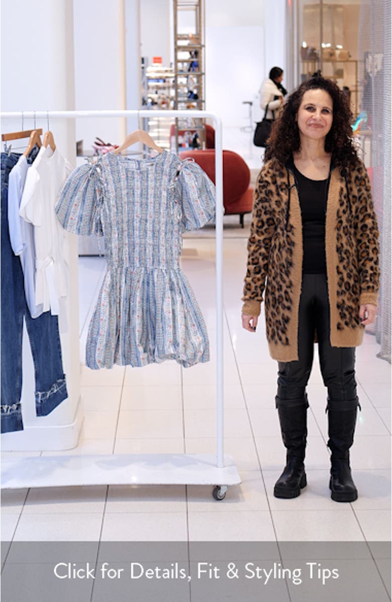 Becca Bubble Minidress, sales video thumbnail