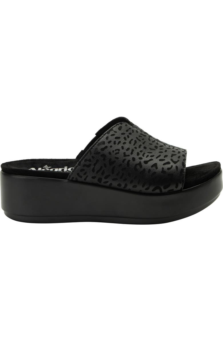 Alegria by PG Lite Triniti Platform Wedge Slide Sandal, Alternate, color, Not A Cheetah