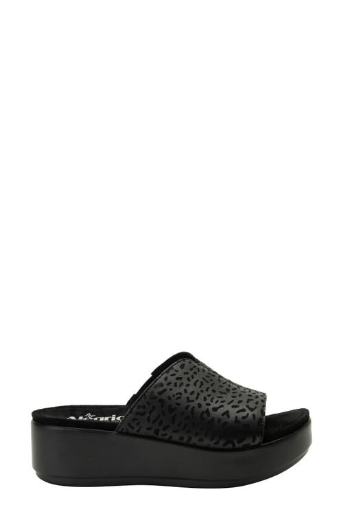 ALEGRIA BY PG LITE ALEGRIA BY PG LITE TRINITI PLATFORM WEDGE SLIDE SANDAL