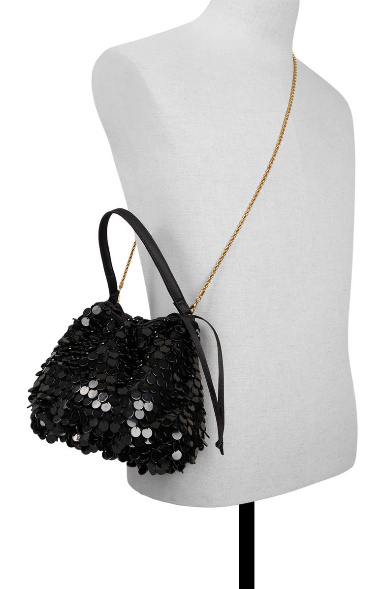 Ted Baker London Coral Bucket Bag, Alternate, color, Black