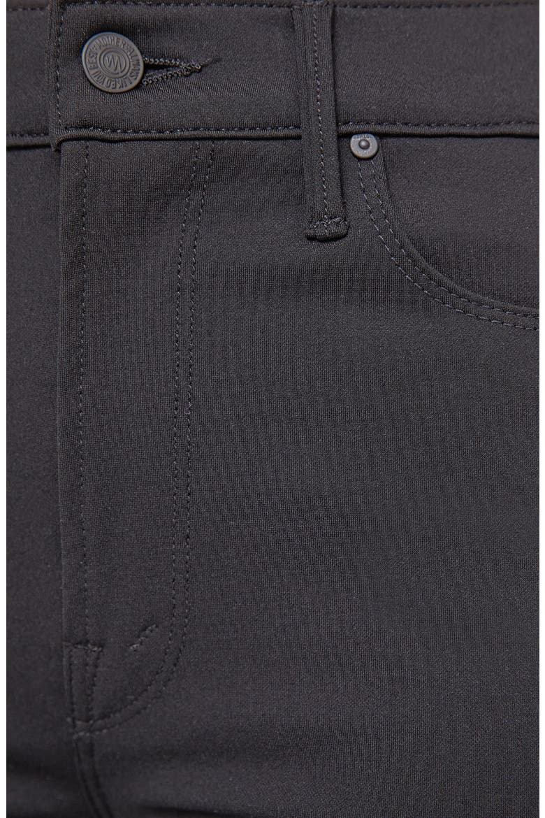 Runaway High Waist Flare Jeans, Alternate, color, BLACK