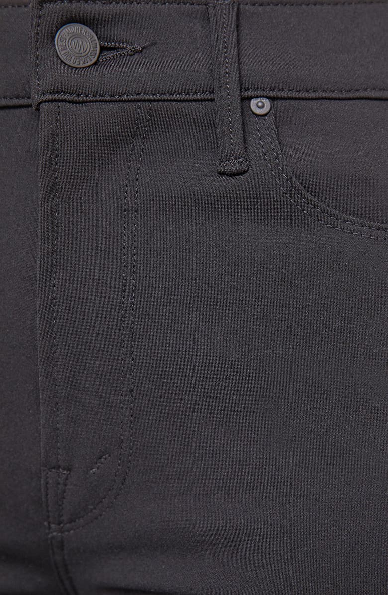 MOTHER Runaway High Waist Flare Jeans, Alternate, color, Black