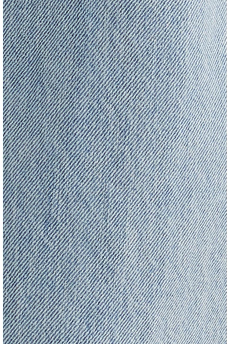 Joey Super Wide Leg Jeans with Love Appliqué, Alternate, color, LIGHT BLUE