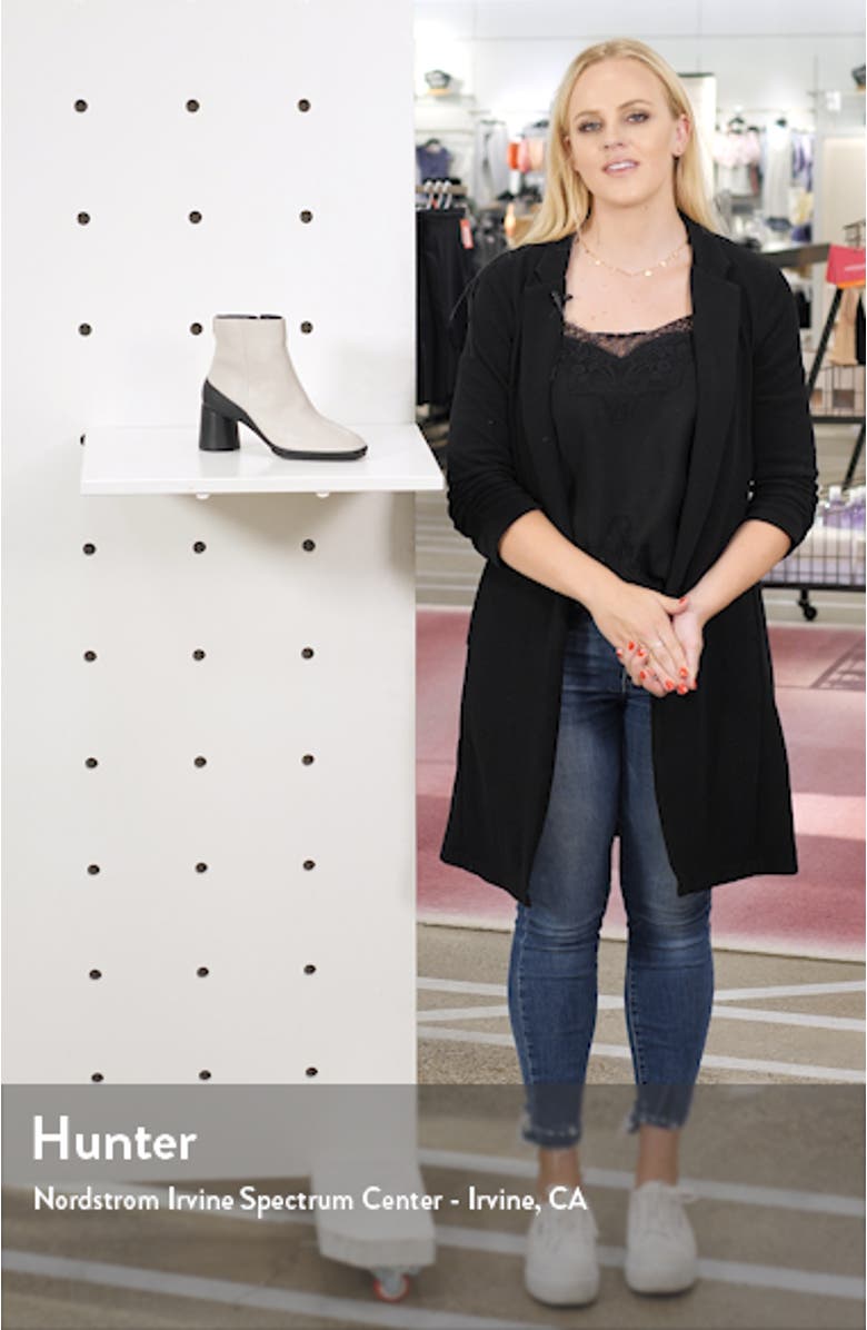 Upright Column Heel Bootie, sales video thumbnail