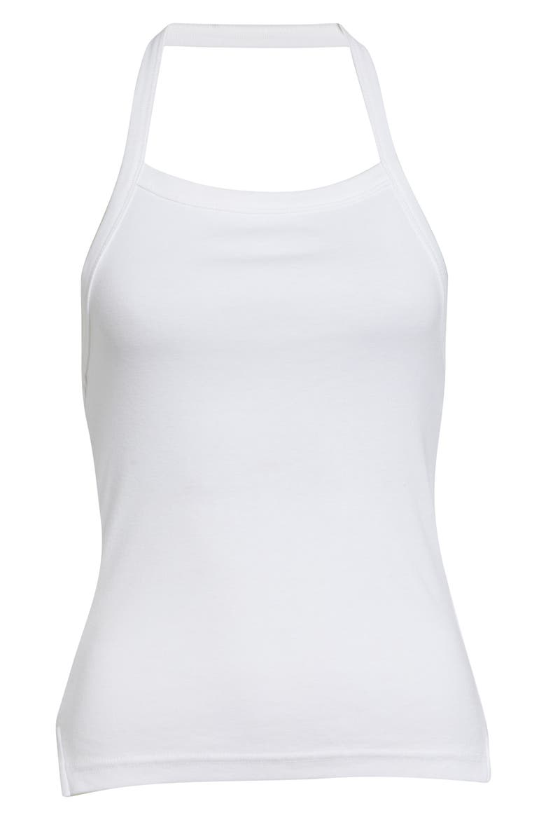 Clovis Organic Cotton Halter Tank, Alternate, color, MILK