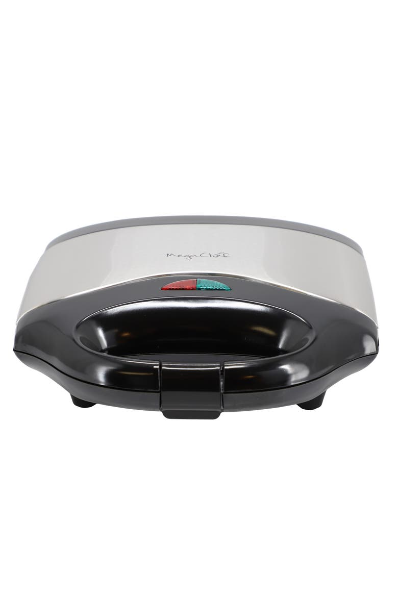 Electric Compact Aluminum Nonstick Sandwich Maker in Black, Alternate, color, Black