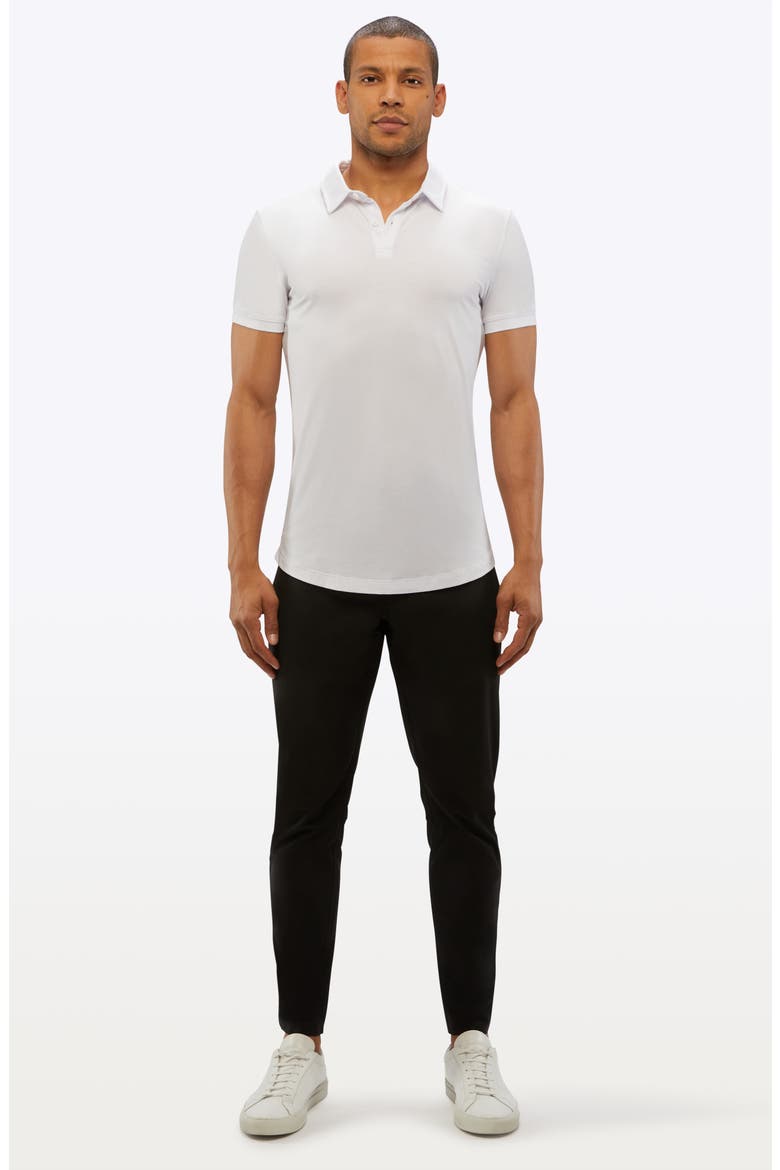 AO Five-Pocket Stretch Pants, Alternate, color, BLACK