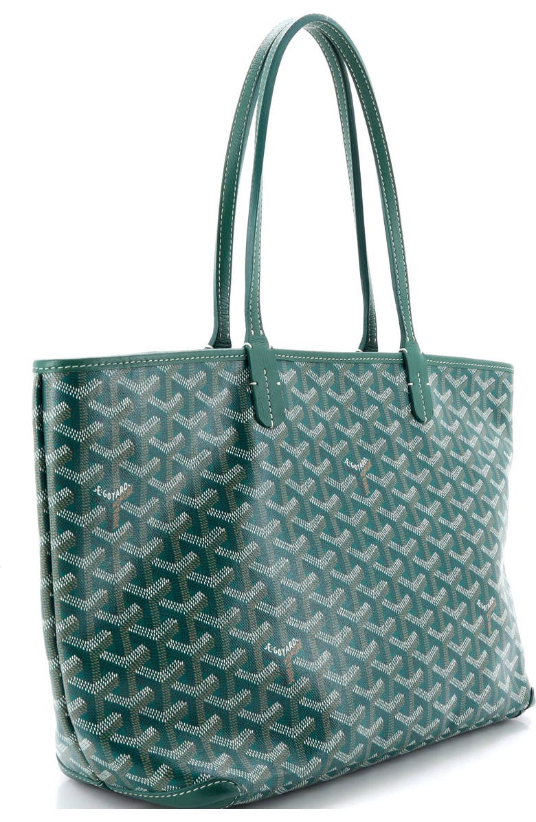 Pre-Owned Goyard Artois Tote Coated Canvas PM, Alternate, color, Green