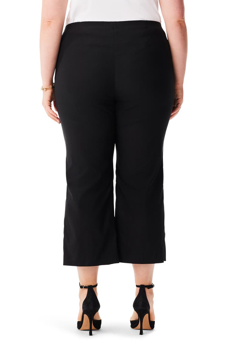 Wonderstretch Wide Leg Pull-On Pants, Alternate, color, BLACK ONYX