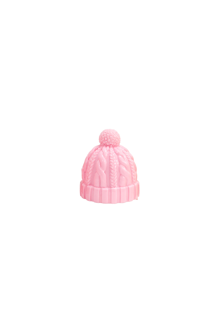 Knit Beanie Lip Balm, Main, color, Pink