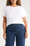 Eileen Fisher Crewneck Organic Cotton T-Shirt