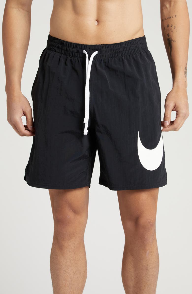 Nike Swoosh 7-Inch Swim Trunks, Main, color, 