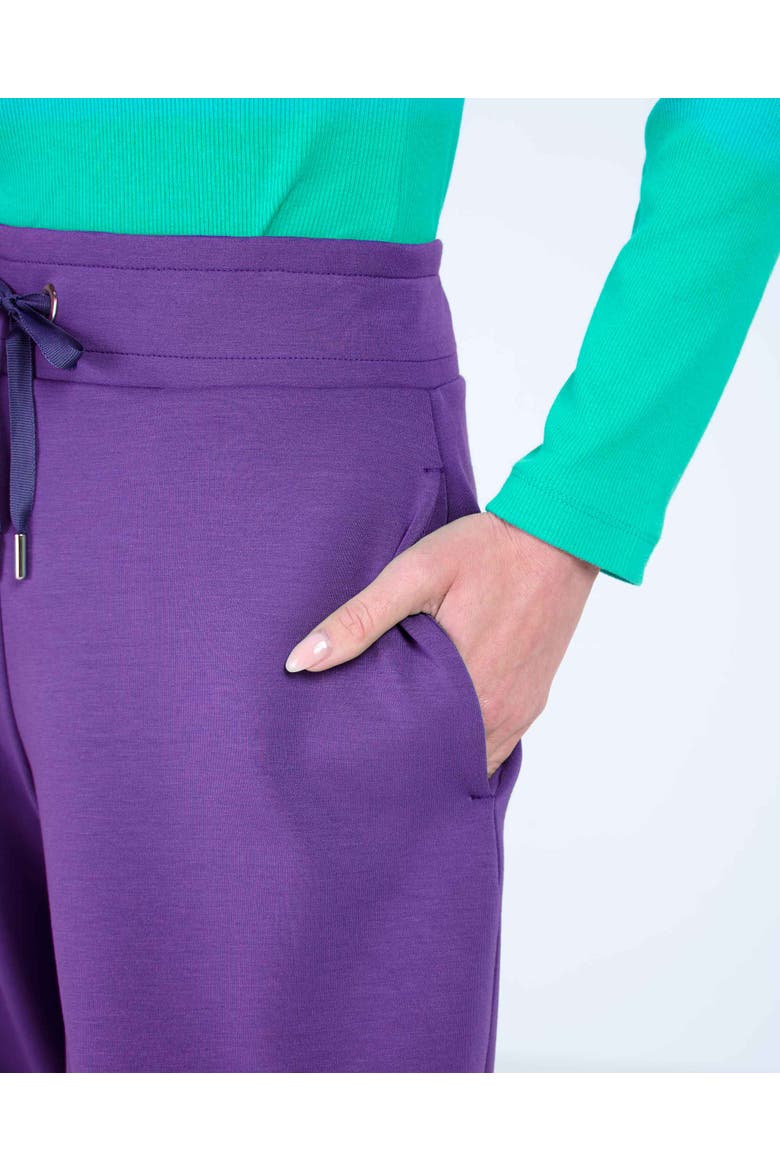 Soft Sweat Cuffed Hem Jogger, Alternate, color, Ultra Violet