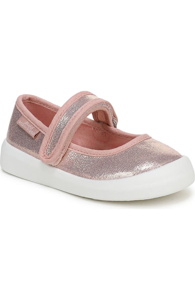 Blowfish Malibu Kids' Brave Mary Jane Sneaker, Main, color, Blush Metallic