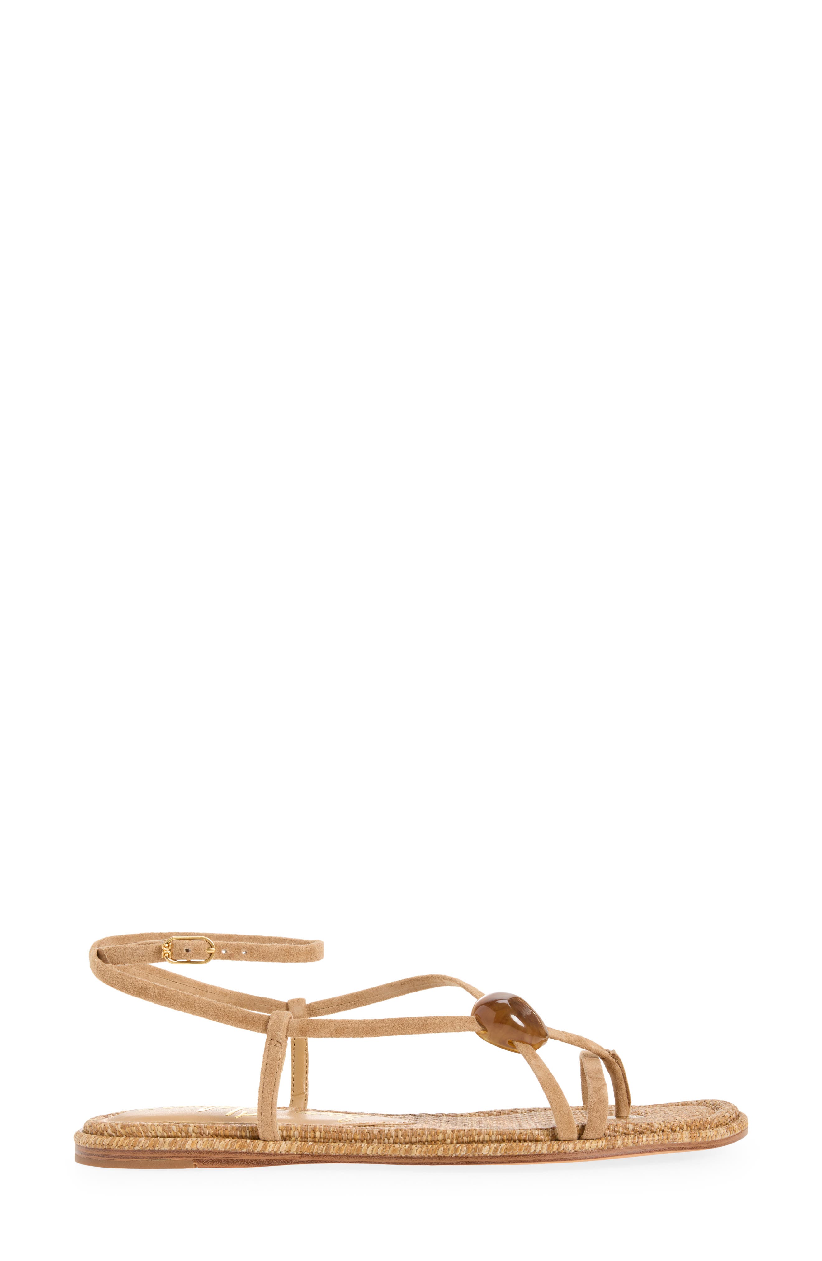 Sam Edelman Rillie Stone Embellished Thong Sandal, Alternate, color, 