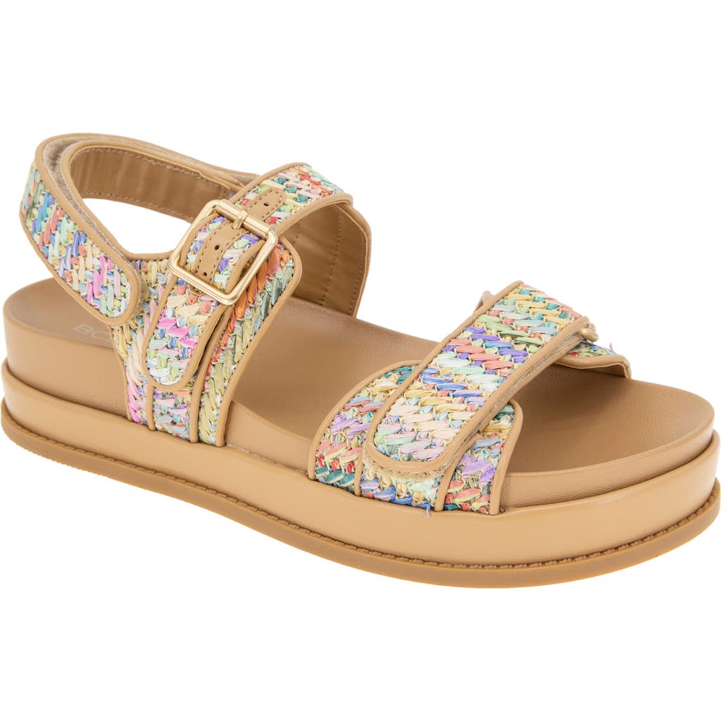 Bcbgeneration Bara Platform Slingback Sandal In Brown