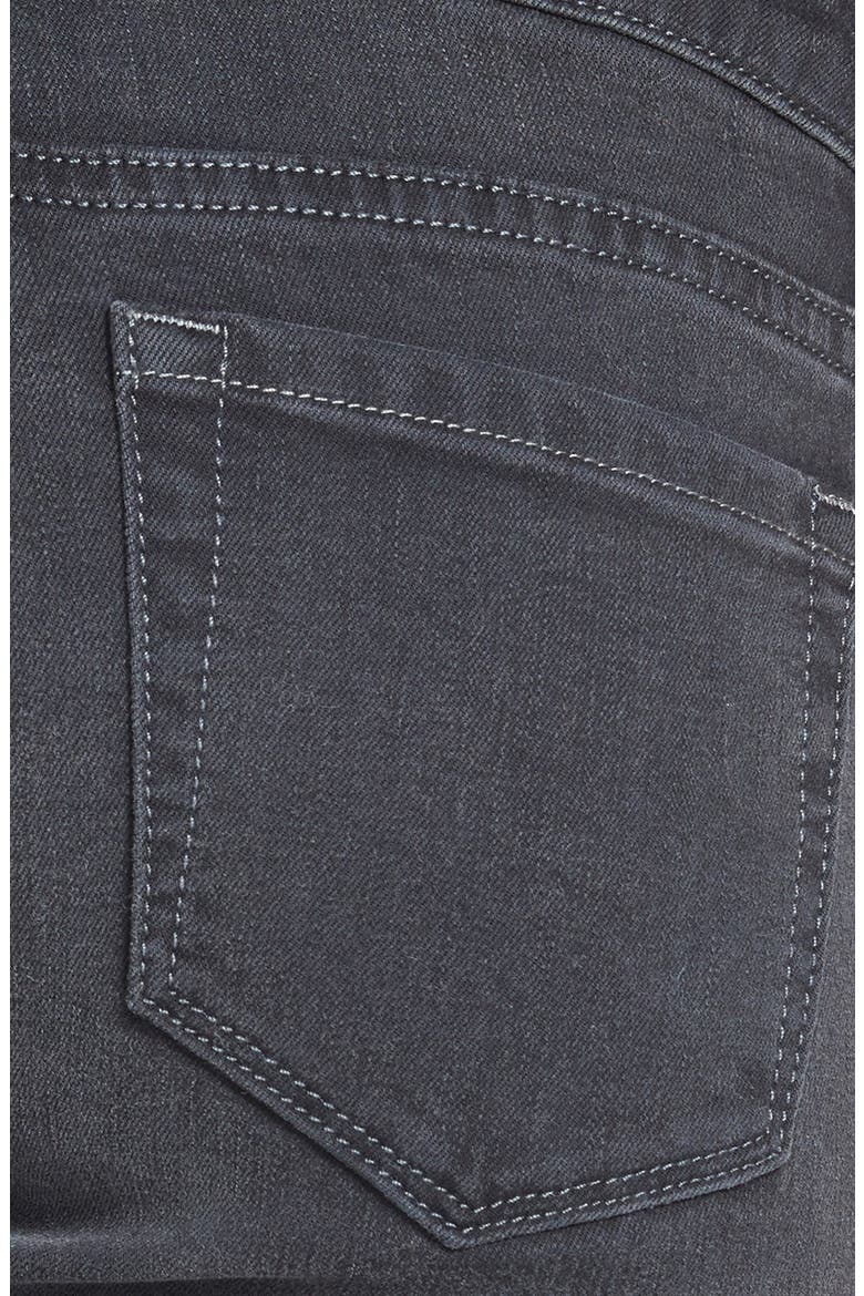 Treasure&Bond Moto Jeans, Alternate, color, WASHED BLACK
