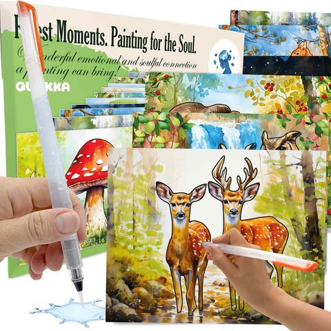 Reusable Water Painting Activity Set for Seniors - Dementia-Friendly