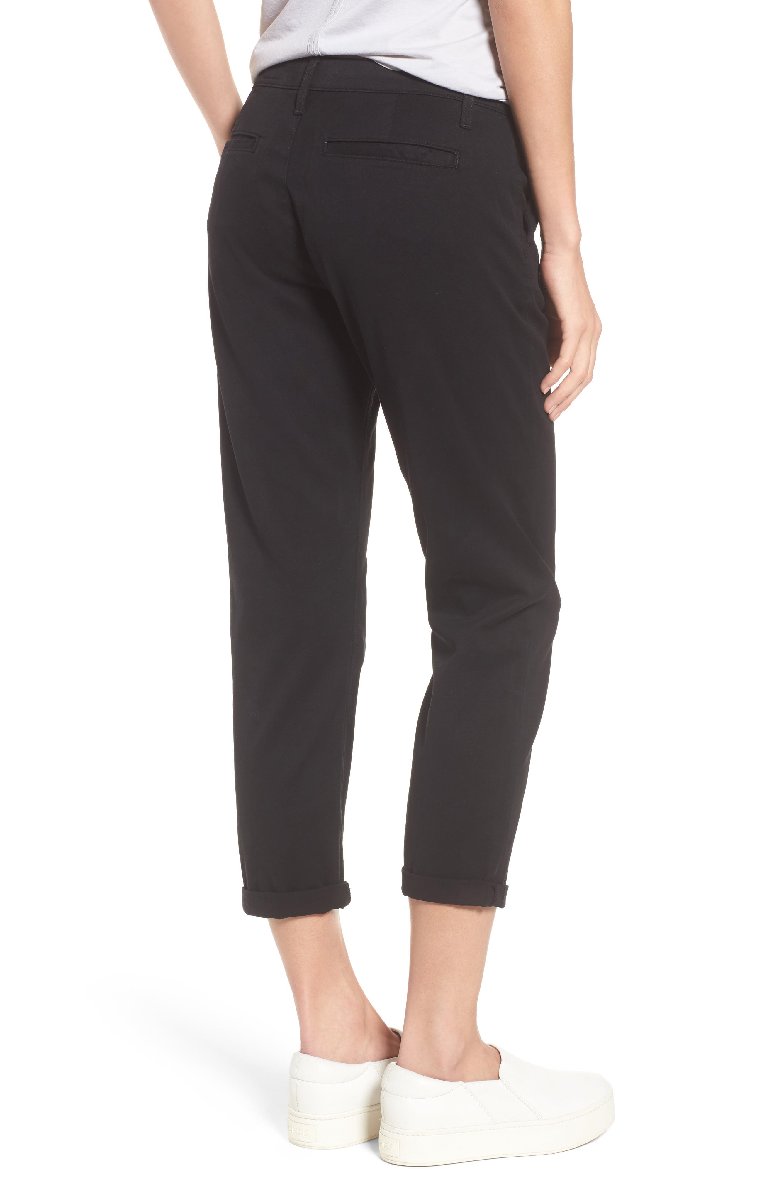 Caden Crop Twill Trousers - image 2