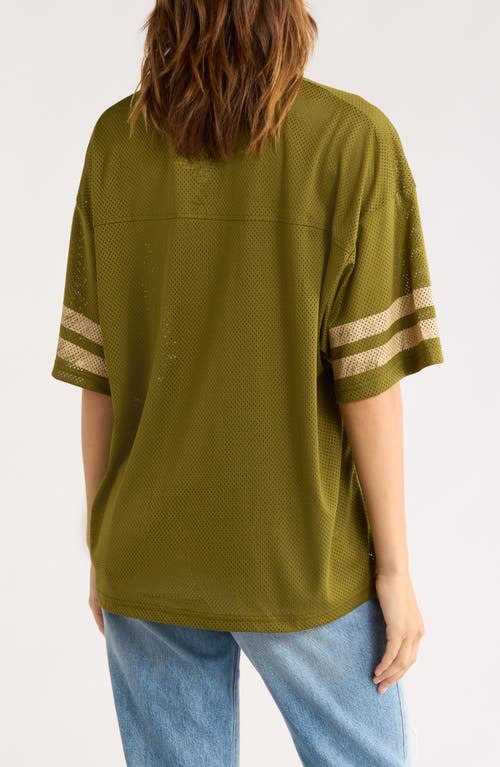 Goodie Two Sleeves Shelby Logo Jersey In Green