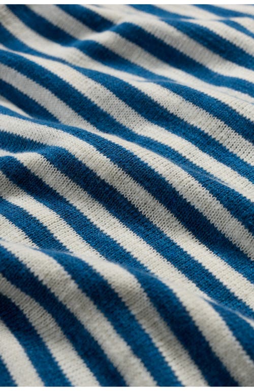 Seasalt Cornwall Knavock Stripe Cotton & Linen Sweater