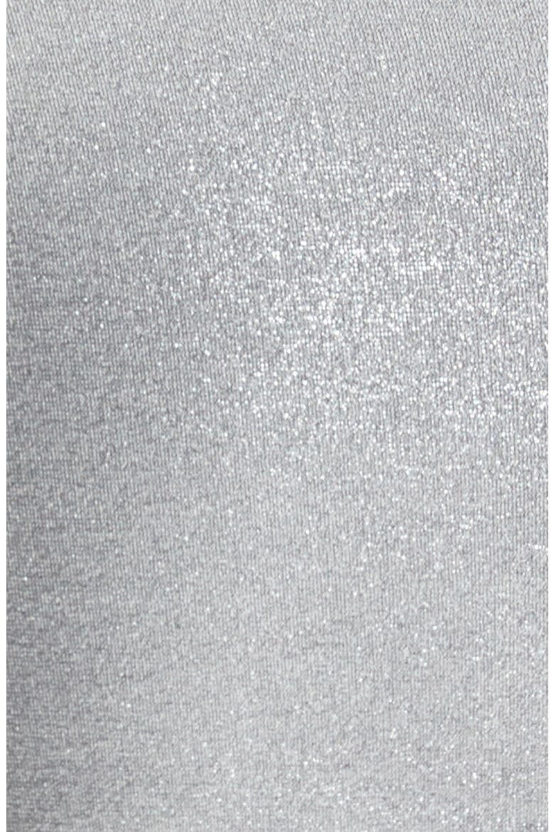 Metallic Cutout One-Piece Swimsuit, Alternate, color, ALLUMINIUM PLUMB