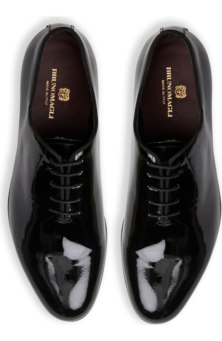 Bruno Magli Naso Oxford, Alternate, color, Black Patent