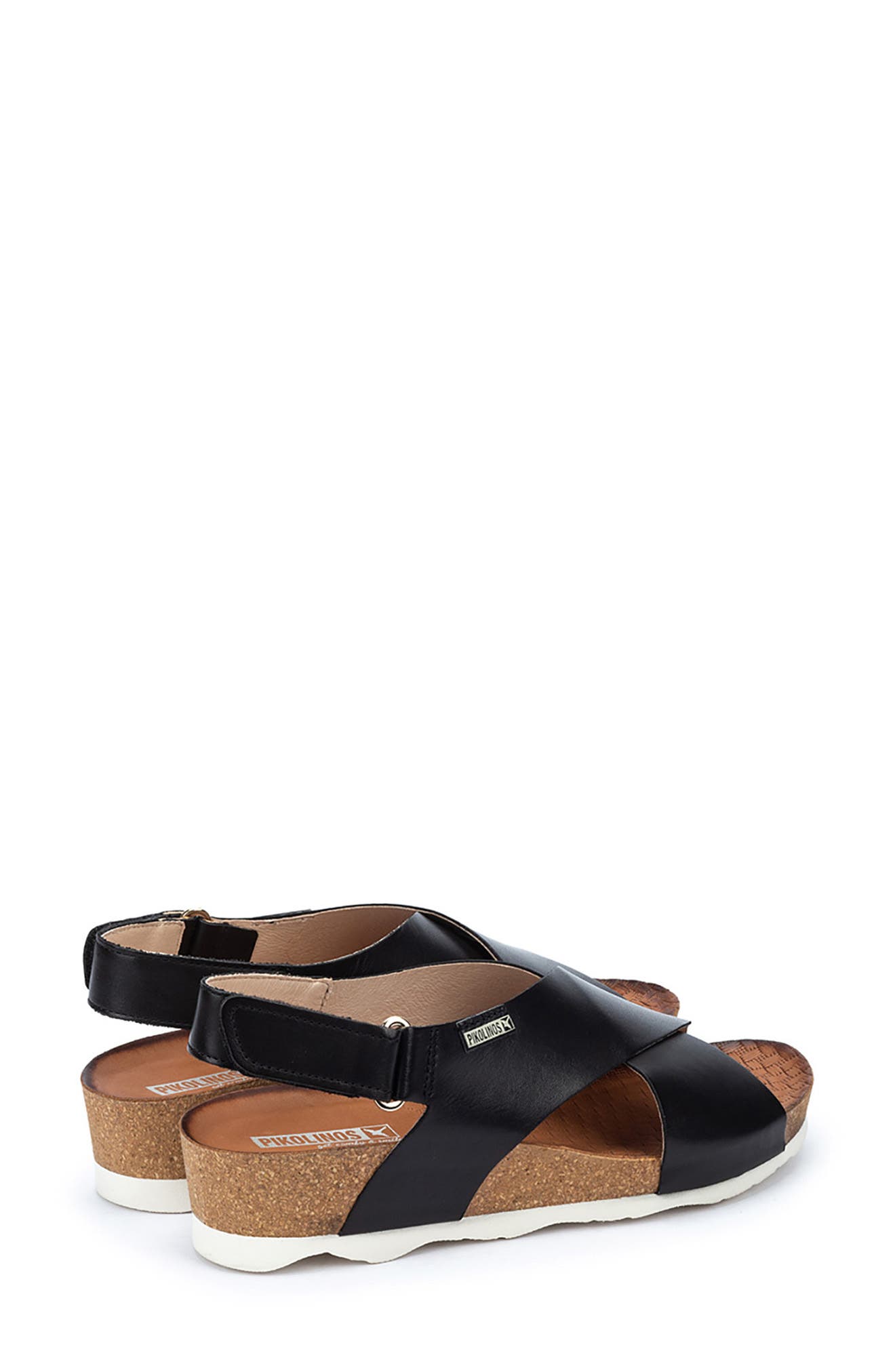 PIKOLINOS Mahon Platform Sandal, Alternate, color, Black