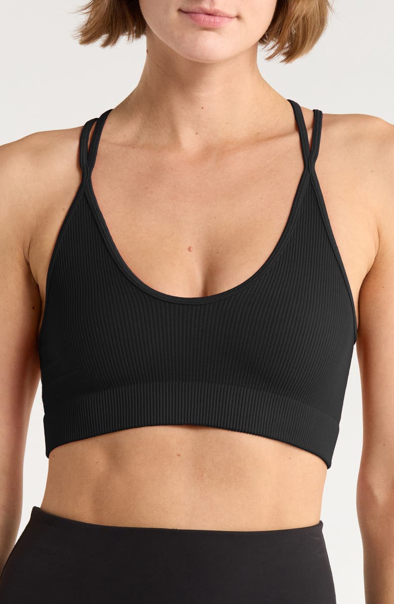 Free People FP Movement Free Throw Strappy Sports Bra, Main, color, 