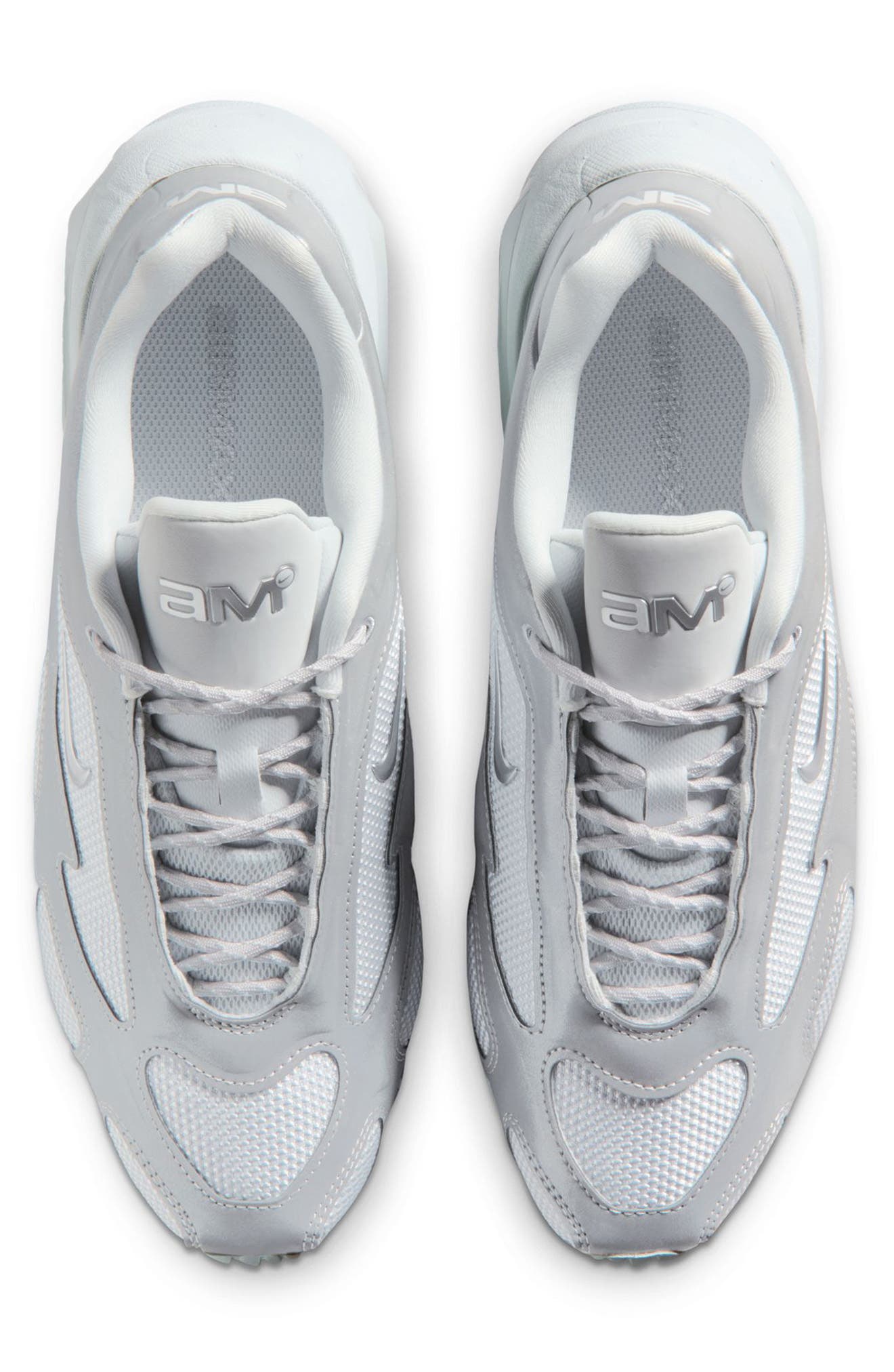 Nike Air Max Muse Sneaker, Alternate, color, Pure Platinum/ Metallic Silver