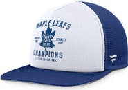 FANATICS Men's Fanatics White/Blue Toronto Maple Leafs Decades Collection Foam Front Snapback Hat