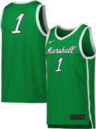 Nike Men's Nike #1 Kelly Green Marshall Thundering Herd Replica Basketball Jersey