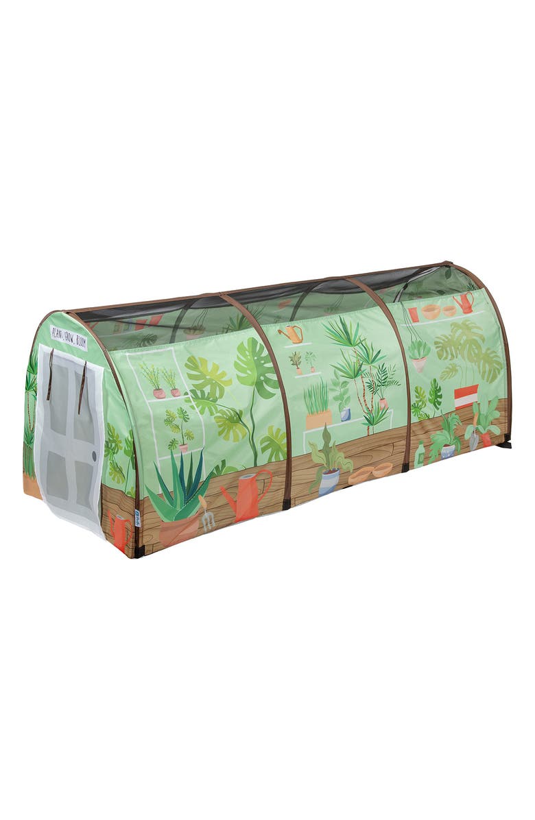 Pacific Play Tents Let's Grow Play Tunnel, Alternate, color, Green