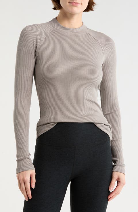 Contours Mock Neck Top