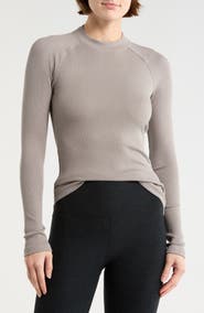 Beyond Yoga Contours Mock Neck Top