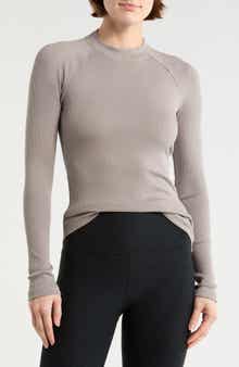Beyond Yoga Contours Mock Neck Top