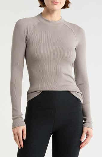 Beyond Yoga Contours Mock Neck Top