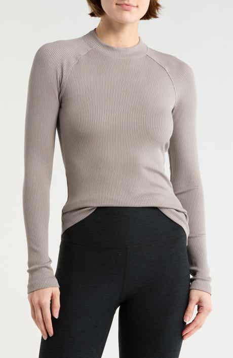 Beyond Yoga Contours Mock Neck Top
