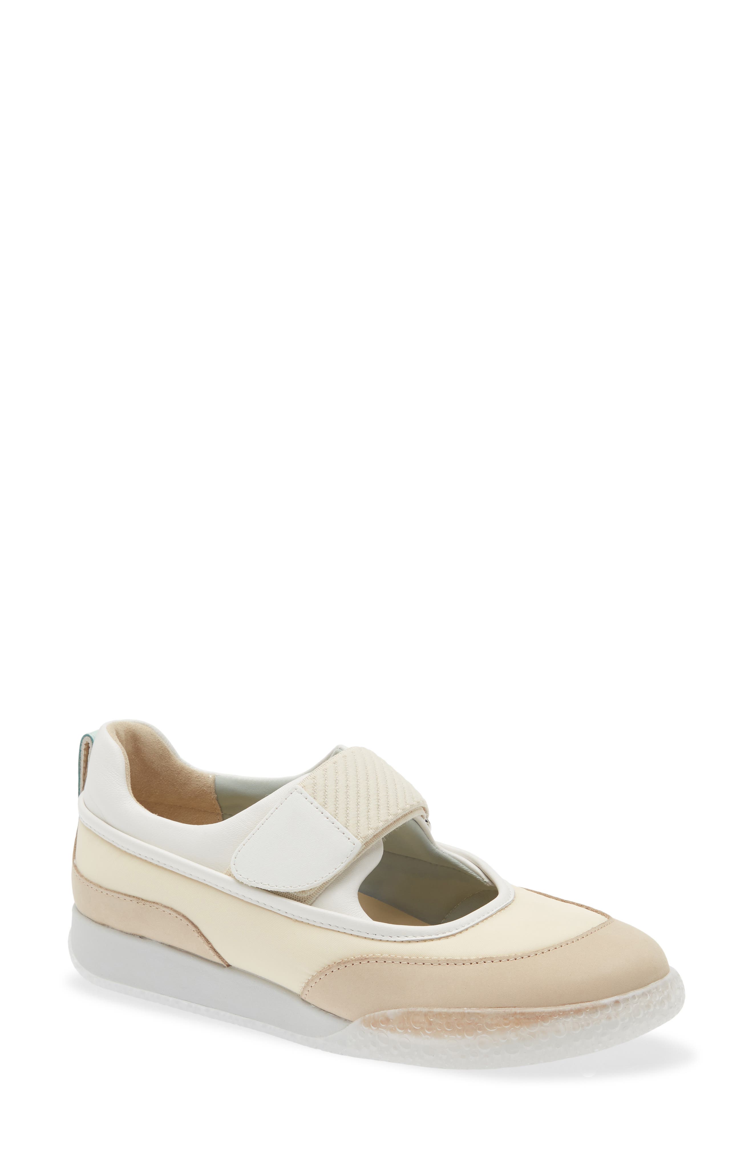 4CCCCEES Bubble Comby Mary Jane Sneaker, Main, color, Cream