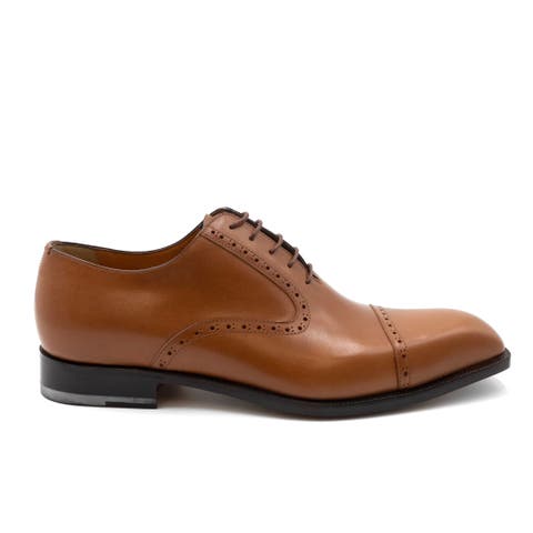 Cap Toe French Calf Lace Up