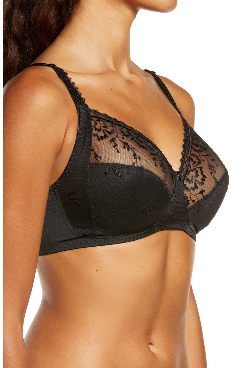 Every Curve Full Coverage Wireless Bra, Alternate, color, BLACK