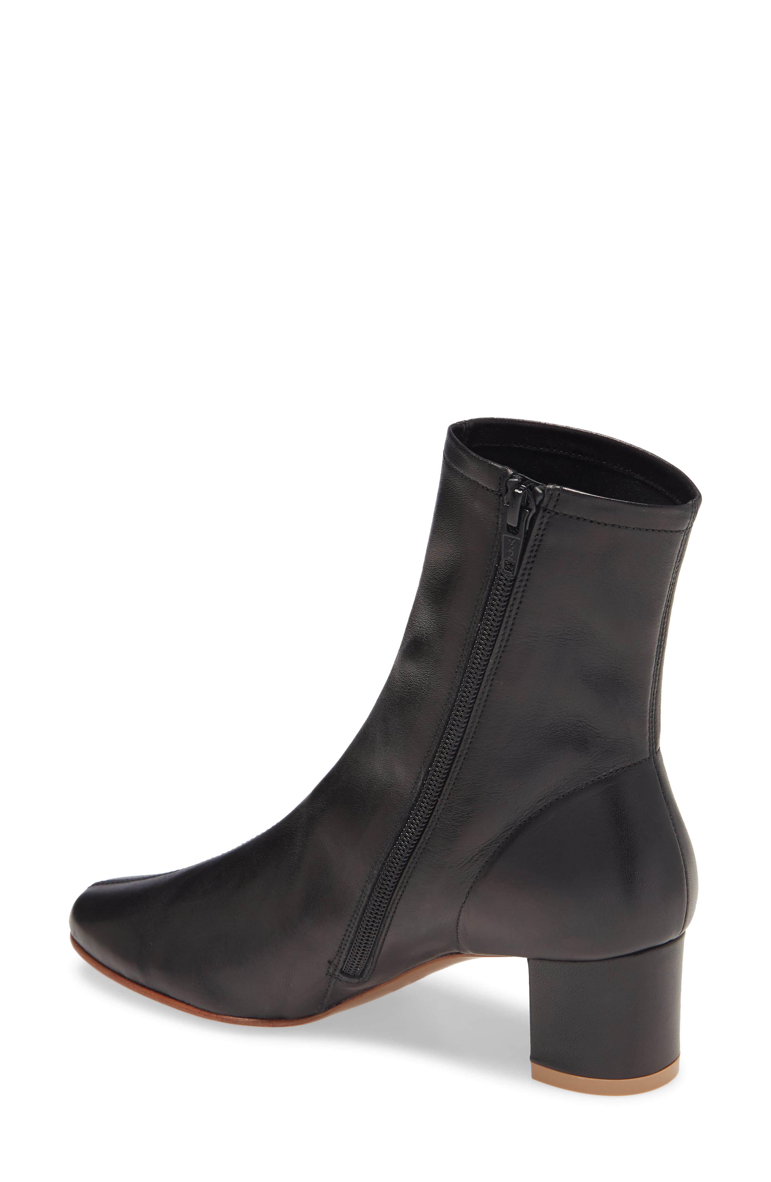 By Far Sofia Block Heel Bootie, Alternate, color, 