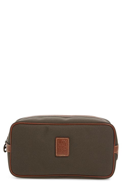 Boxford Canvas & Leather Cosmetics Case