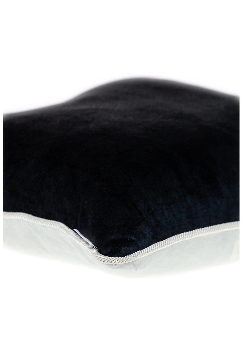 Maia Transitional White Throw Pillow, Alternate, color, WHITE
