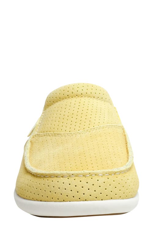 Revitalign Siesta Orthotic Clog Sneaker In Pale Banana