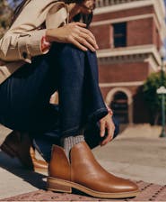 Lands' End Essential Zip Up Ankle Booties